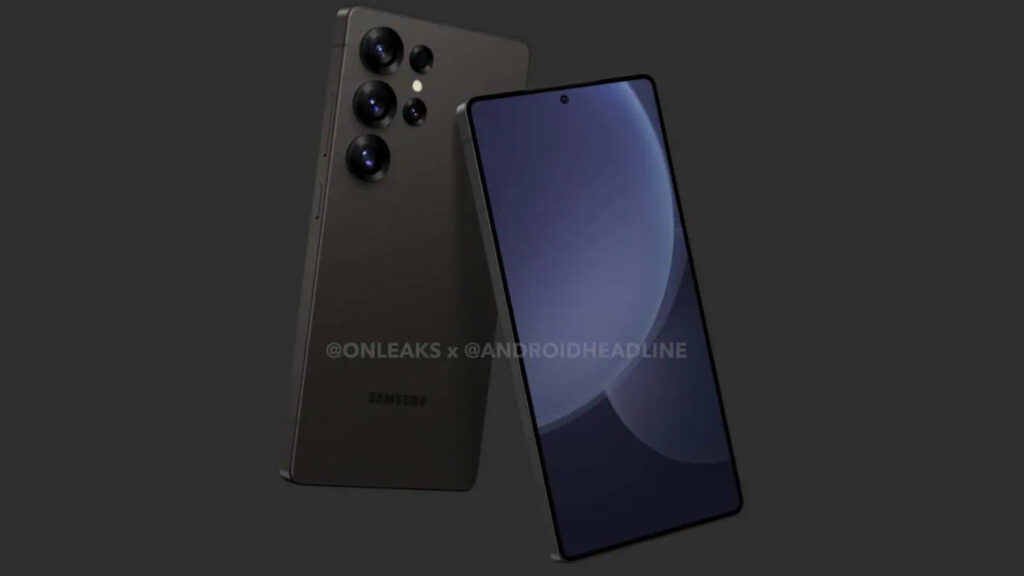 Samsung Galaxy S25 Ultra render